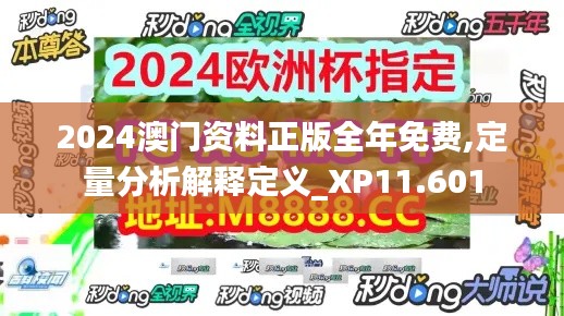 2024澳门资料正版全年免费,定量分析解释定义_XP11.601