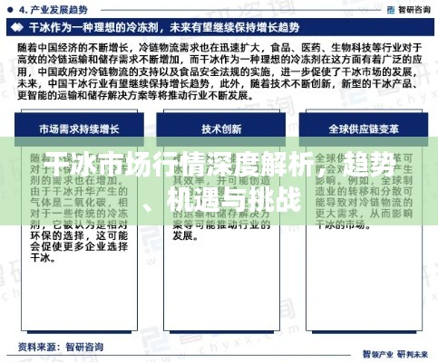 干冰市场行情深度解析，趋势、机遇与挑战