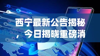 西宁最新公告揭秘,今日揭晓重磅消息